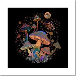 Shrooms Posters and Art